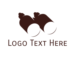 two-white and brown-logo-examples
