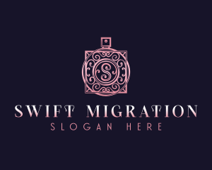 Luxury Perfume Letter S logo design