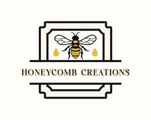 Bumblebee Honey Apothecary logo design