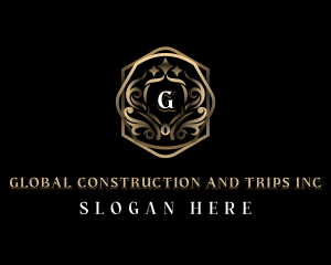 Victorian - Ornamental Luxury Shield logo design