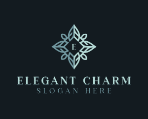 Elegant Floral Jewelry logo design