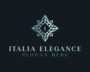 Elegant Floral Jewelry logo design