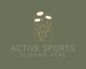 Skin Care - Aesthetic Flower Garden logo design