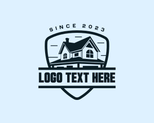 Residential - Roofing Home Construction logo design