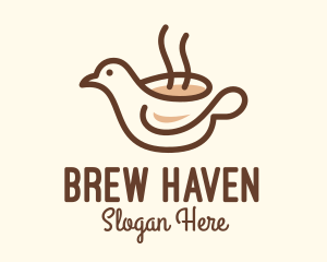 Bird Brewed Coffee logo design
