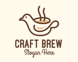 Bird Brewed Coffee logo design