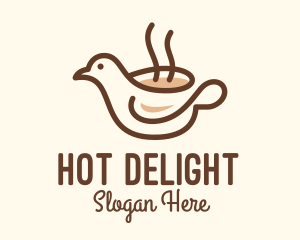 Bird Brewed Coffee logo design