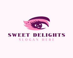 Eyelash Eyebrow Beauty Salon logo design