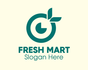 Grocery - Green Fruit Grocery logo design