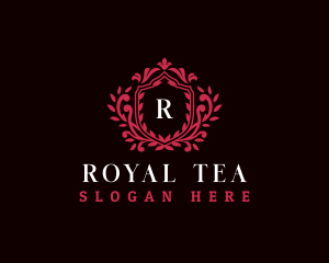 Royal Crest Salon logo design