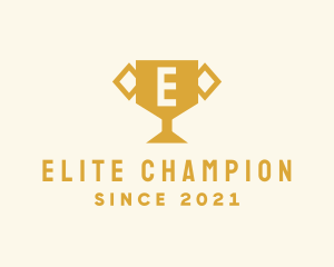 Winner Trophy Championship logo design