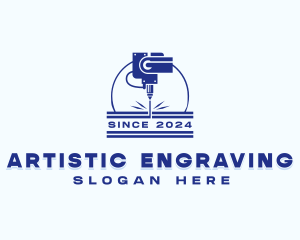 Engraving - Engraving Mechanical Laser logo design