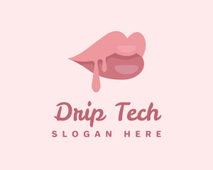 Beauty Female Lips logo design