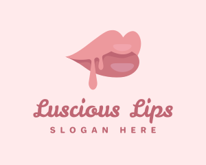 Lips - Beauty Female Lips logo design