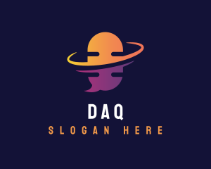Dj - Media Podcast  Chat logo design
