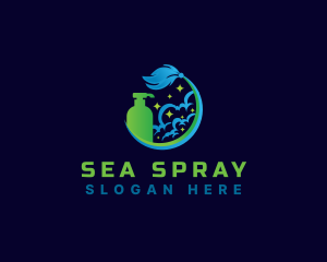 Cleaning Housekeeping Tools logo design