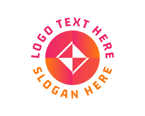Three-dimensional - Cube Technology App logo design