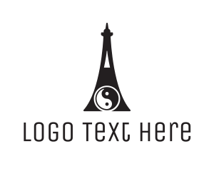 Yin Yang - Yin Yang Tower logo design