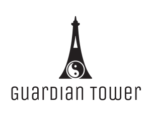 Yin Yang Tower logo design