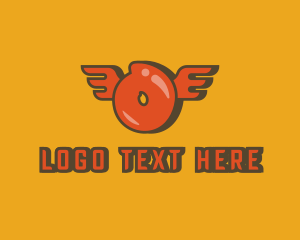 Funky - Graffiti Wings Letter O logo design