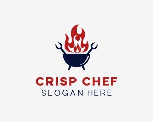 Fire Grill Restaurant logo design