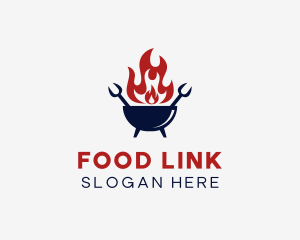 Fire Grill Restaurant logo design