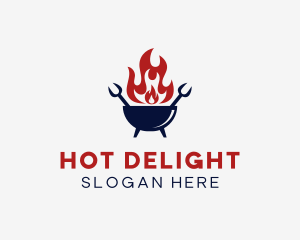 Fire Grill Restaurant logo design