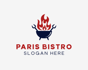 Fire Grill Restaurant logo design