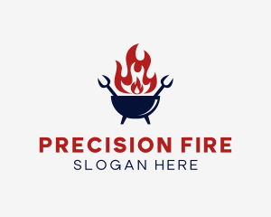 Fire Grill Restaurant logo design