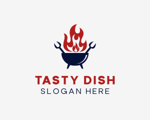 Fire Grill Restaurant logo design