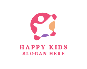 Kid Child Daycare  logo design