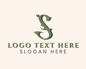 Company - Antique Company Letter S logo design