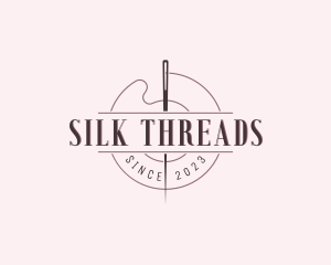 Sewing Needle Thread logo design