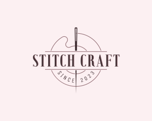 Sewing - Sewing Needle Thread logo design