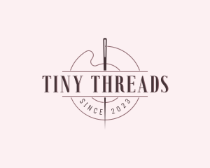 Sewing Needle Thread logo design