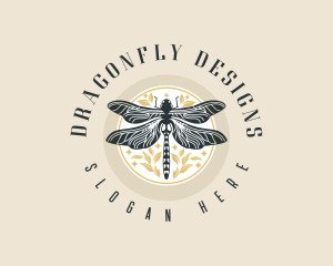 Dragonfly - Dragonfly Leaf Boutique logo design