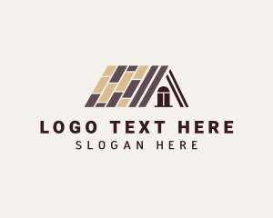 Pattern - Roof Floor Tiling logo design