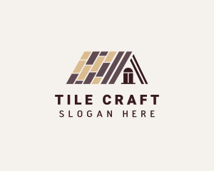 Roof Floor Tiling logo design