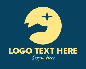 Night - Night Dog Star logo design