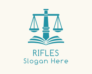 Law School Book  Logo