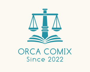 Prosecutor - Law School Book logo design