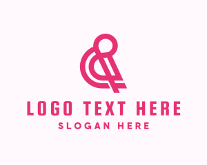 Type - Ampersand Boutique Brand logo design