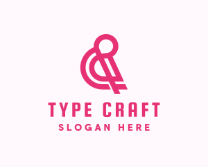 Type - Ampersand Boutique Brand logo design