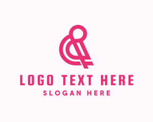 Font - Ampersand Boutique Brand logo design