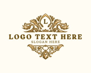 Foliage - Elegant Jewelry Crest logo design