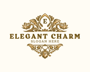 Elegant Jewelry Crest logo design