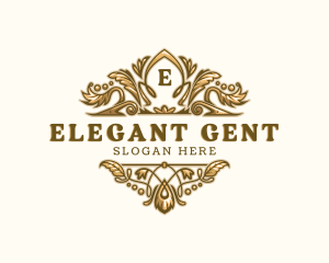 Elegant Jewelry Crest logo design