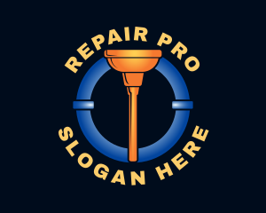 Plumbing Pipe Repair  logo design