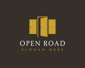 House Open Door logo design