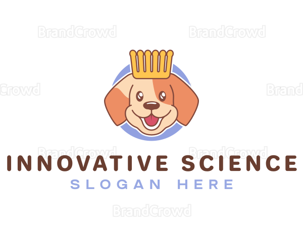 Puppy Comb Crown Logo